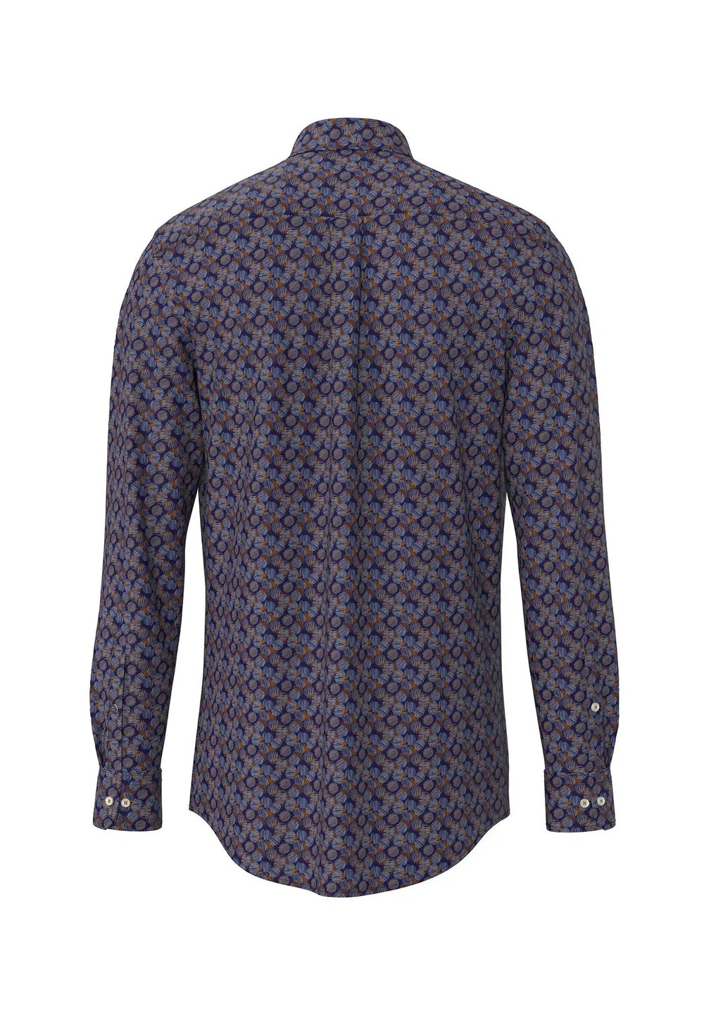 ALLOVER MODERN PRINT SHIRT HAZEL-Fynch-Hatton UK