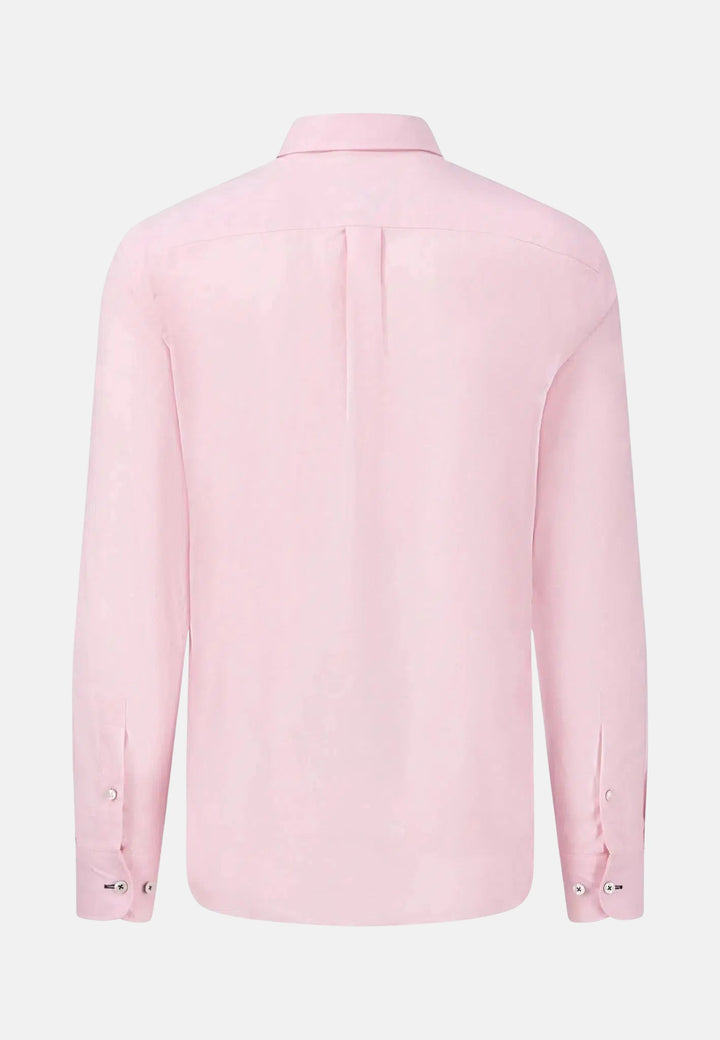 Button Down Oxford Shirt Pink-Fynch-Hatton UK