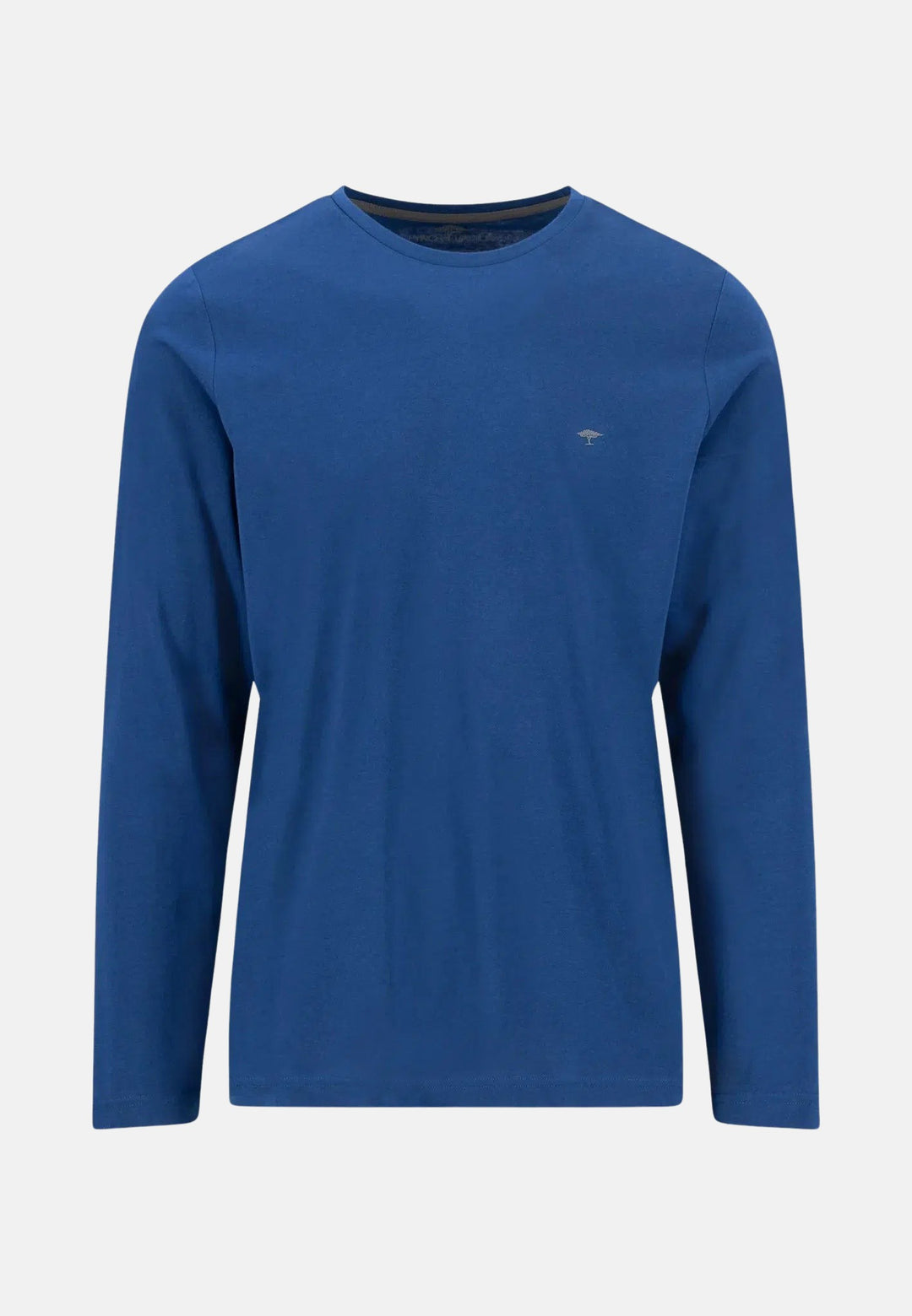Crew Neck LS T-Shirt Midnight-Fynch-Hatton UK