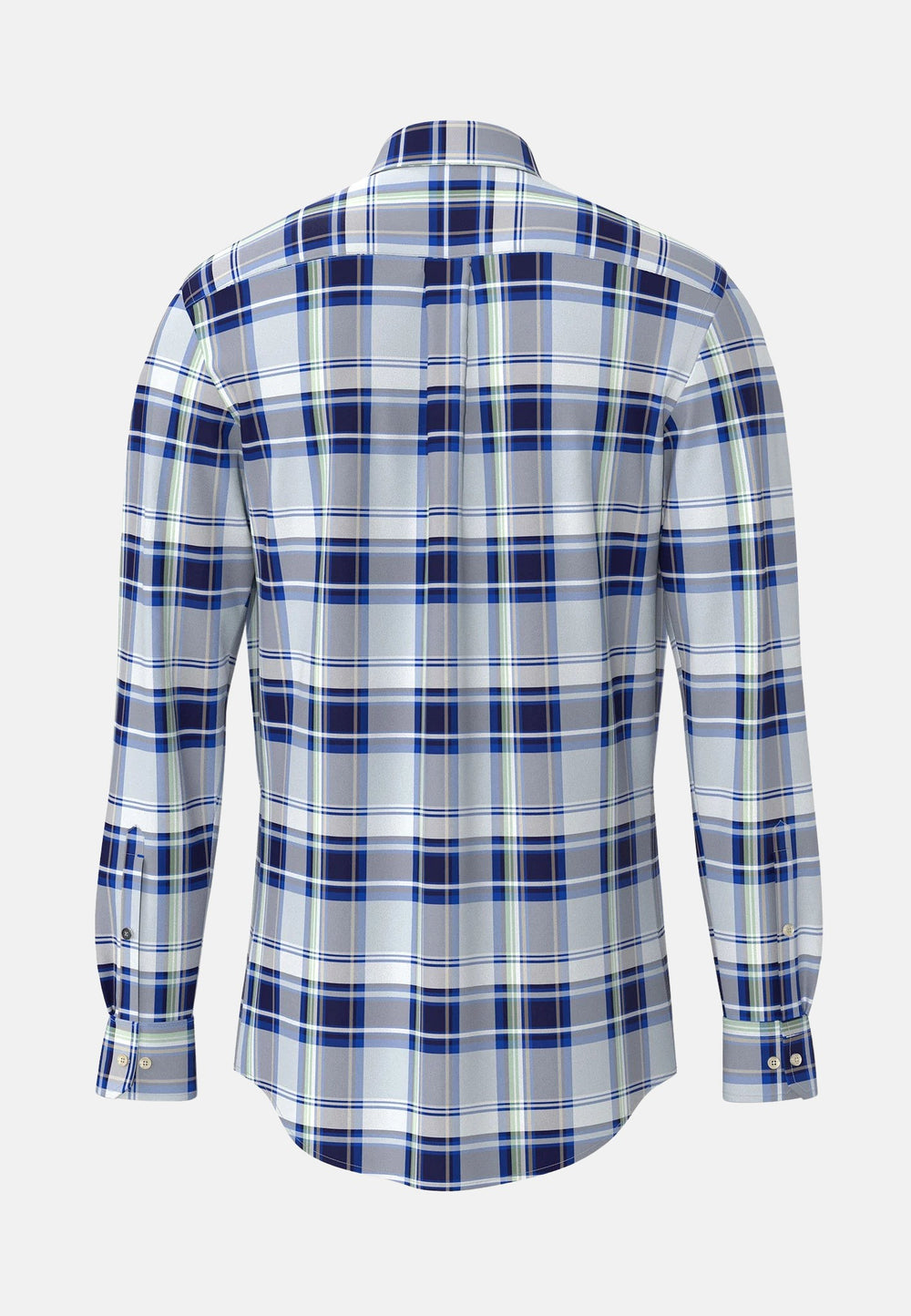 Colorful Combi Check Shirt Navy-Fynch-Hatton UK