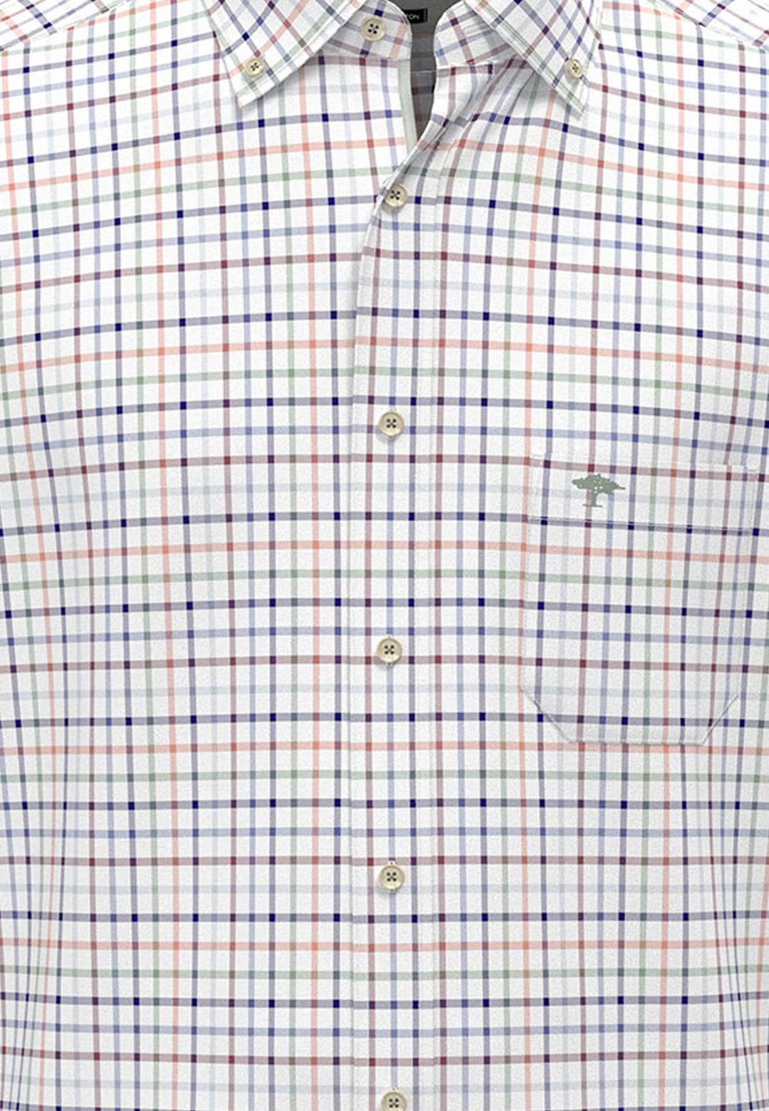Colourful Combi Check B.D. Shirt Berry-Fynch-Hatton UK