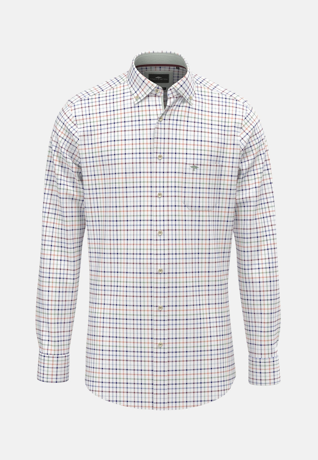 Colourful Combi Check B.D. Shirt Berry-Fynch-Hatton UK