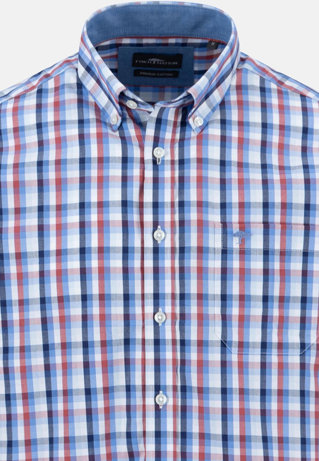 Combi Check B.D. Shirt Berry-Fynch-Hatton UK