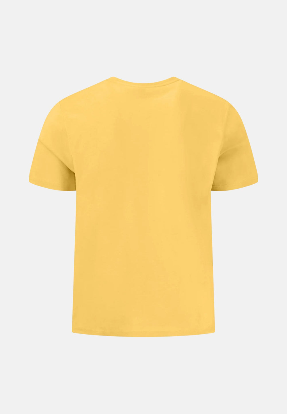 Crew Neck T-Shirt Vivid Yellow-Fynch-Hatton UK