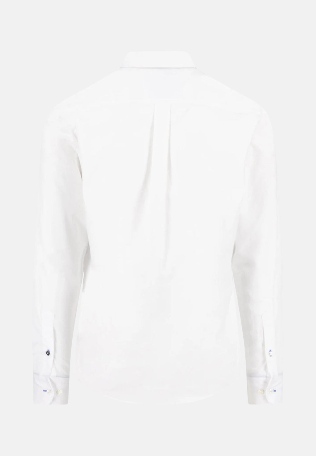 Essential Textured Dobby Shirt White-Fynch-Hatton UK