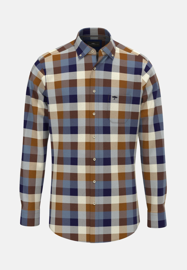 Flannel Check Shirt Hazel-Fynch-Hatton UK