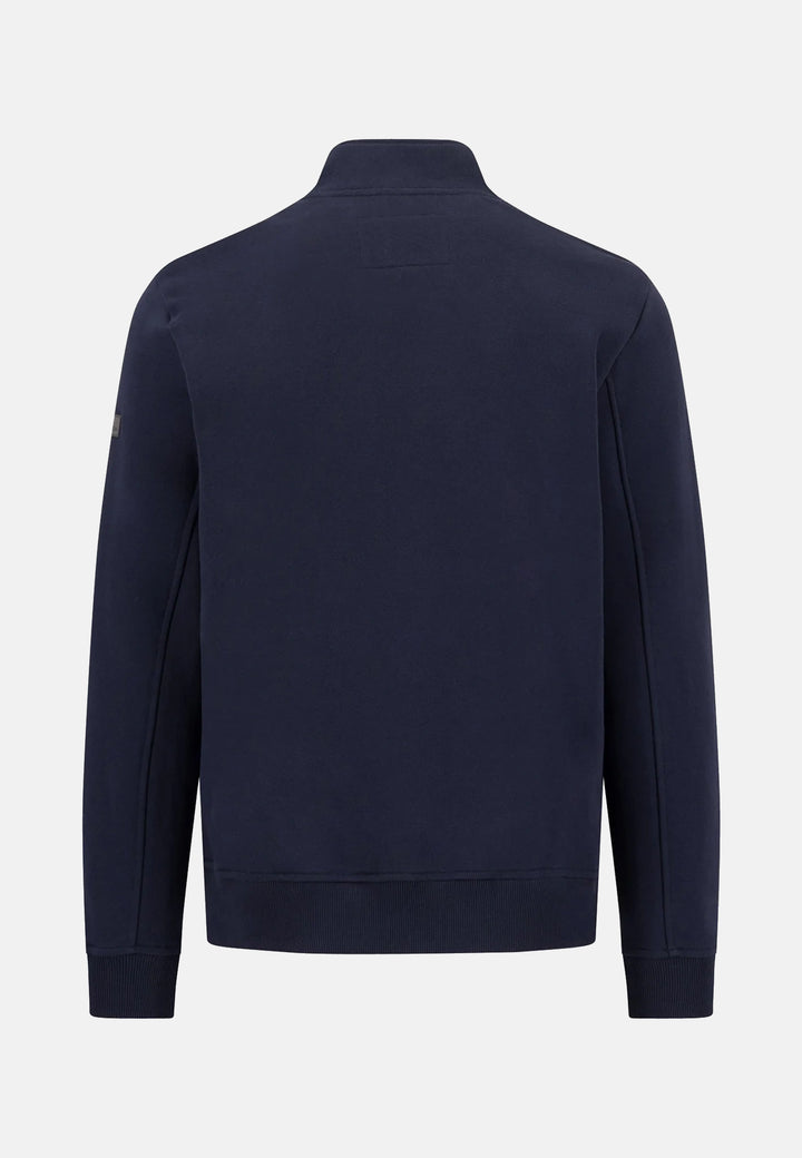 Hybrid Stand Collar Jacket Navy