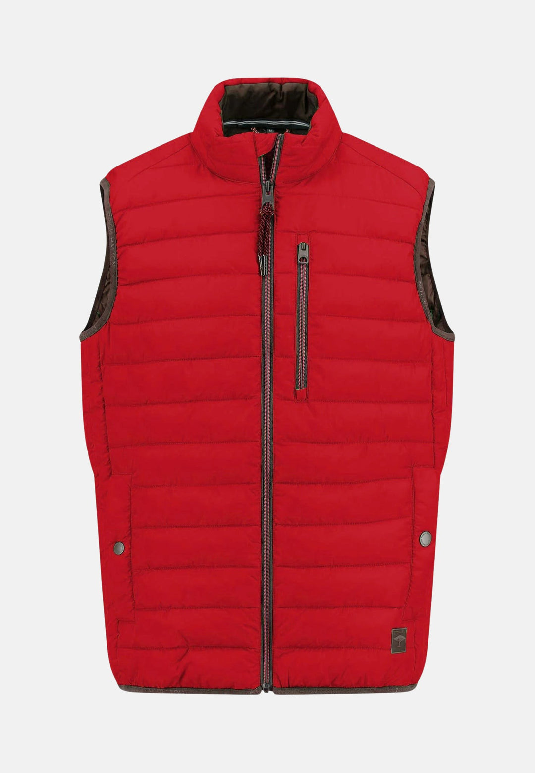 Light Weight Gilet Poppy Red-Fynch-Hatton UK