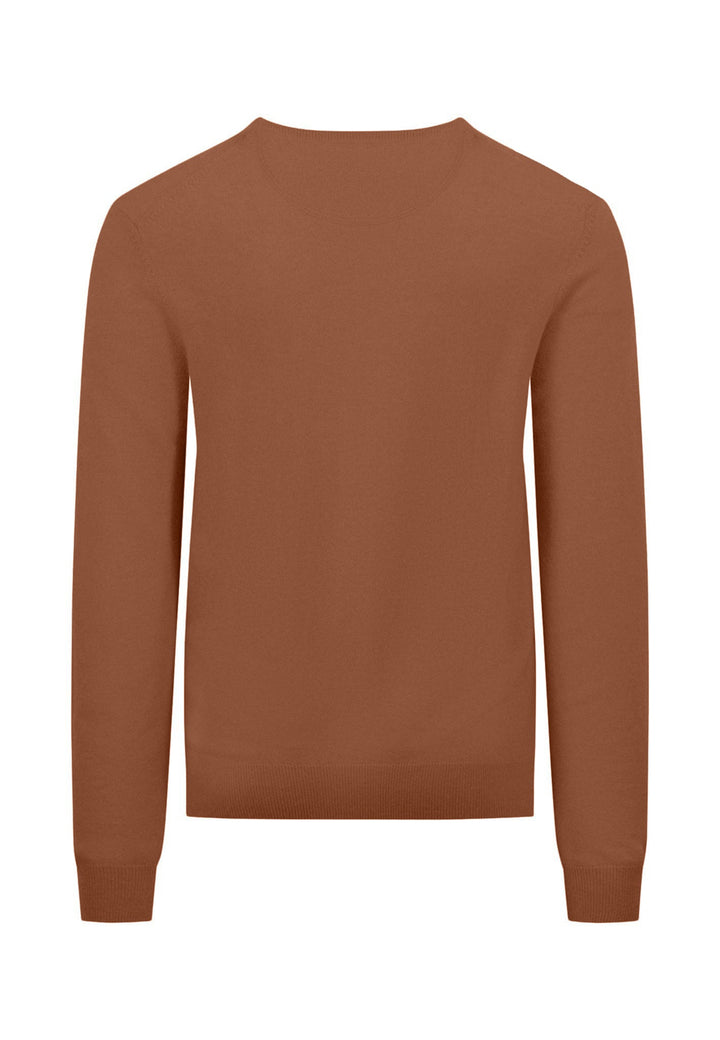 MERINO CASHMERE CREWNECK KNIT HAZEL-Fynch-Hatton UK