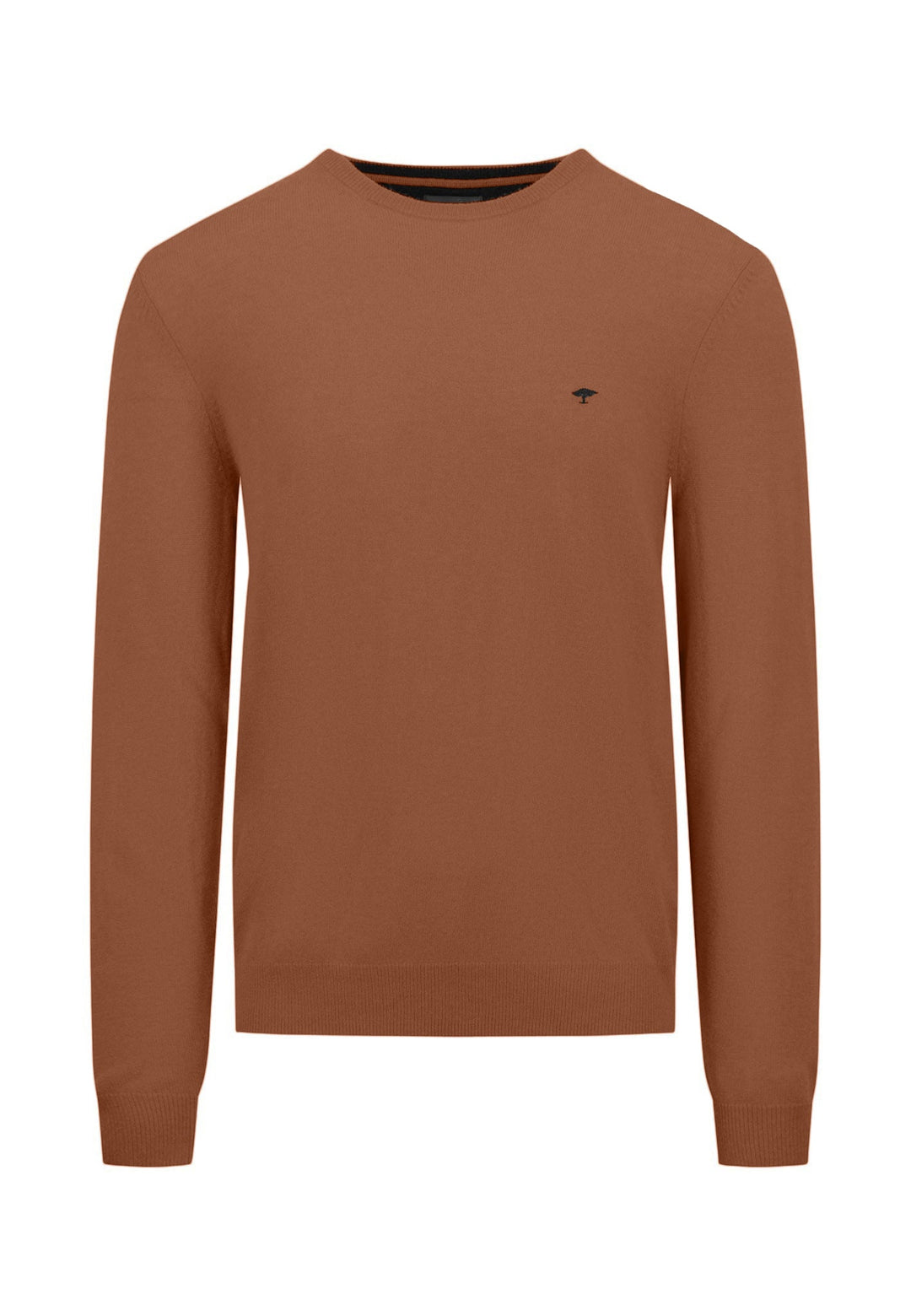 MERINO CASHMERE CREWNECK KNIT HAZEL-Fynch-Hatton UK