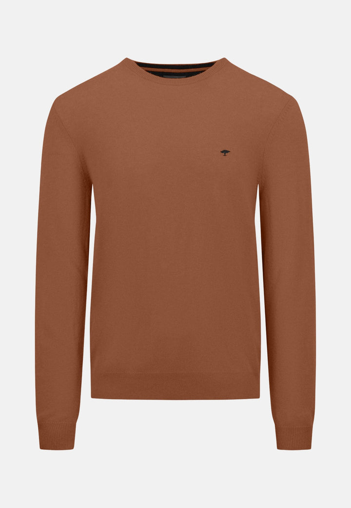 Merino Cashmere Crewneck Knit Hazel-Fynch-Hatton UK