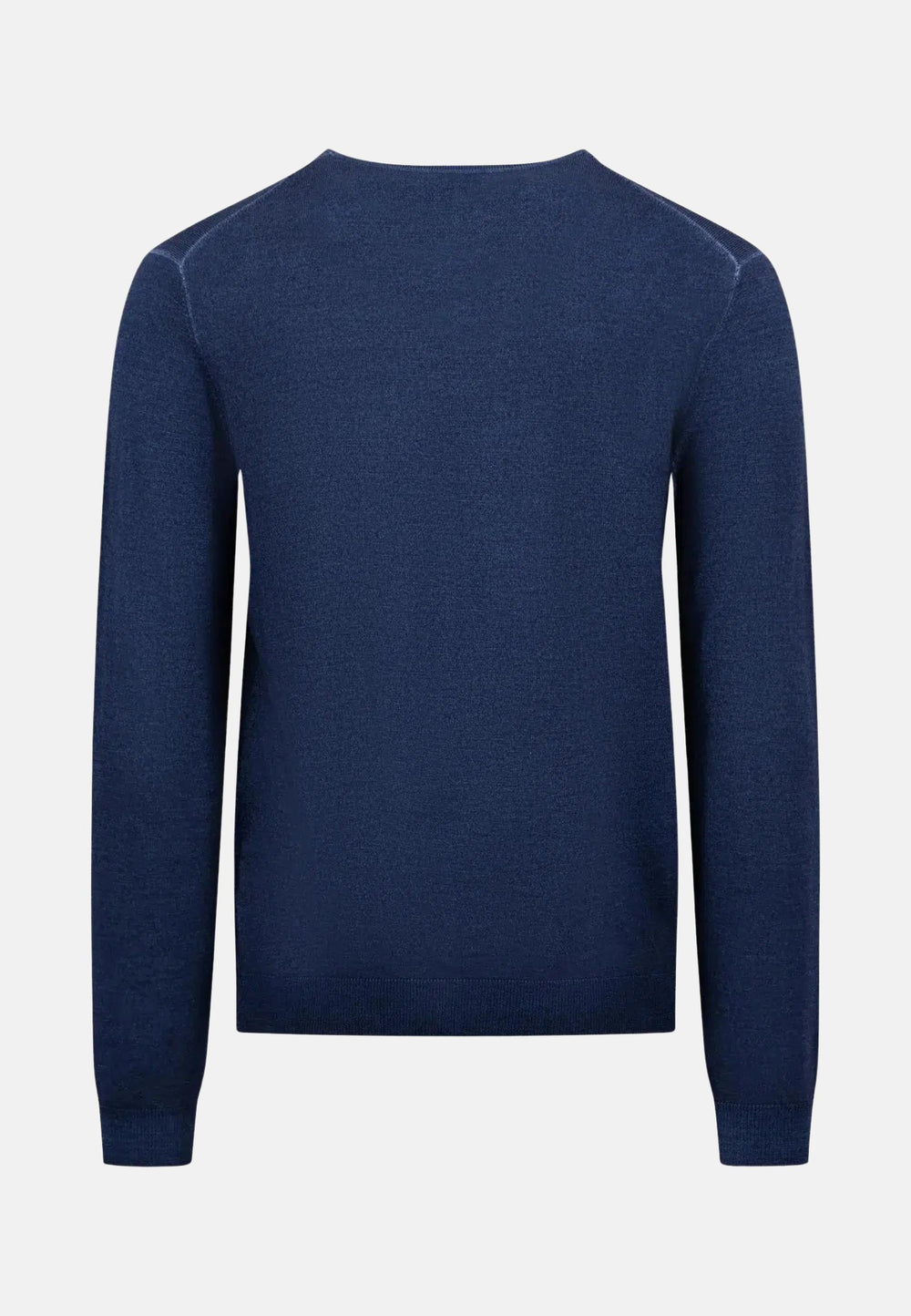 Merino Wool Crewneck Knit Night-Fynch-Hatton UK