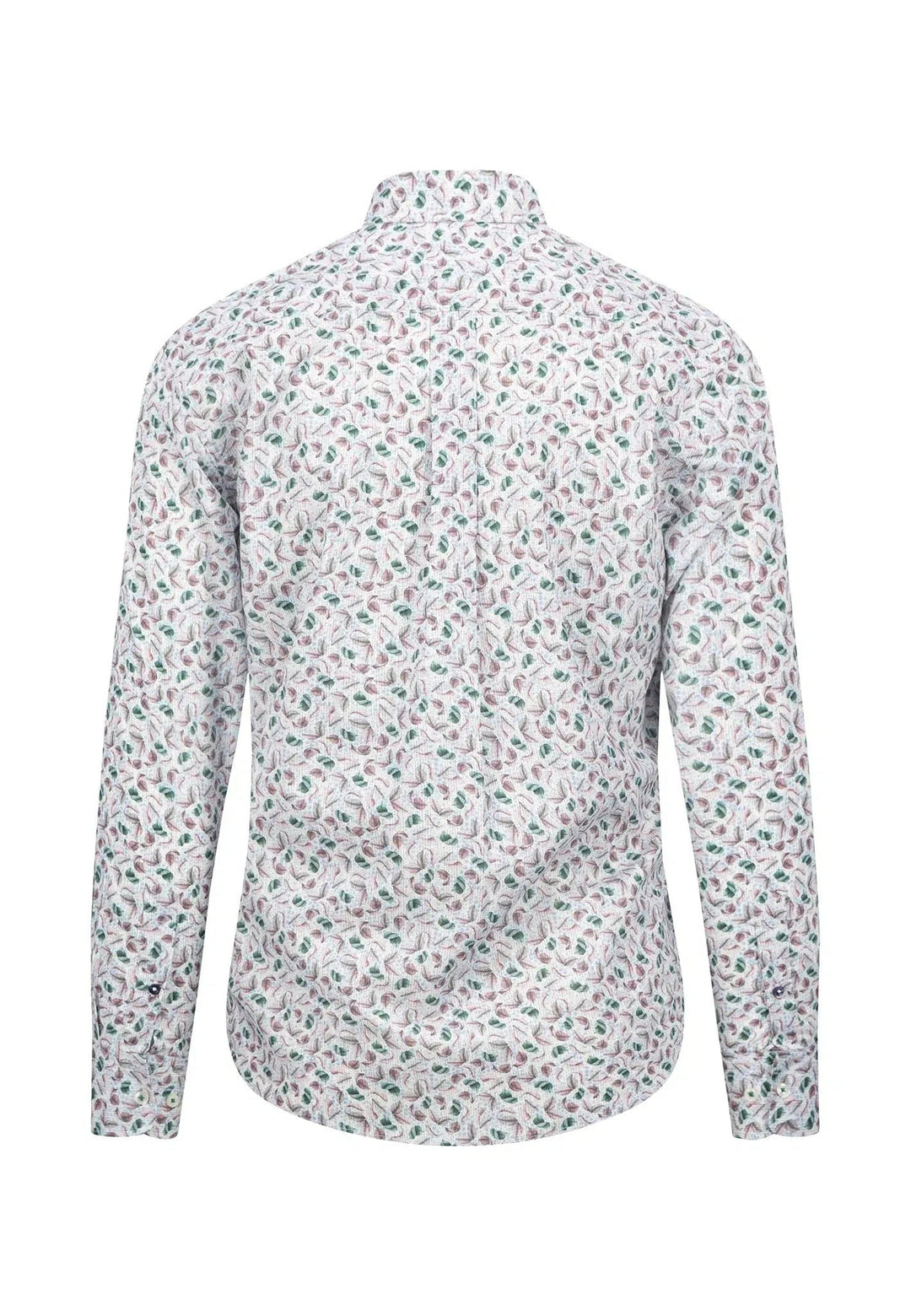 PREMIUM FLOWERS PRINT SHIRT PALE BLUSH-Fynch-Hatton UK