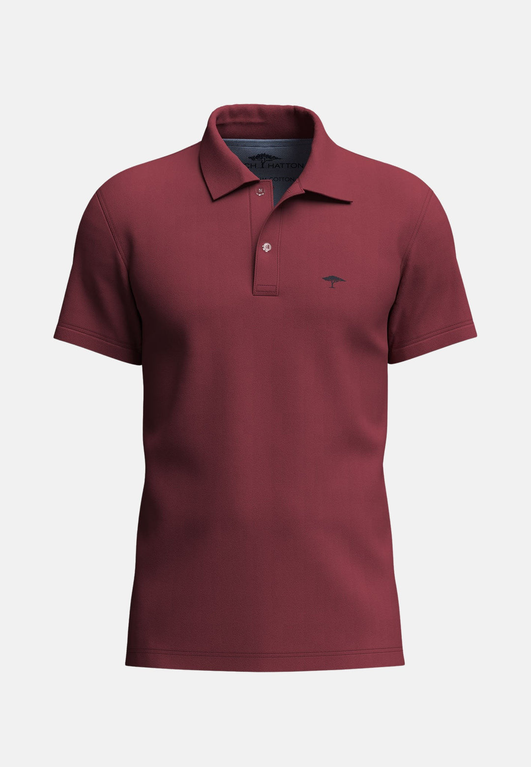 Premium Cotton Polo Shirt Berry-Fynch-Hatton UK