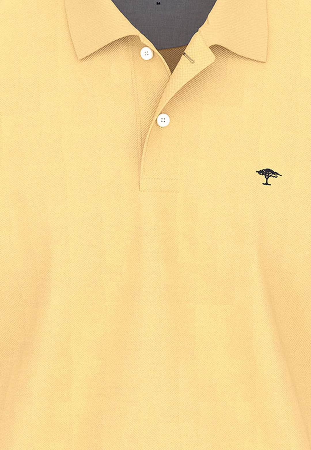 Premium Cotton Polo Shirt Pale Yellow-Fynch-Hatton UK