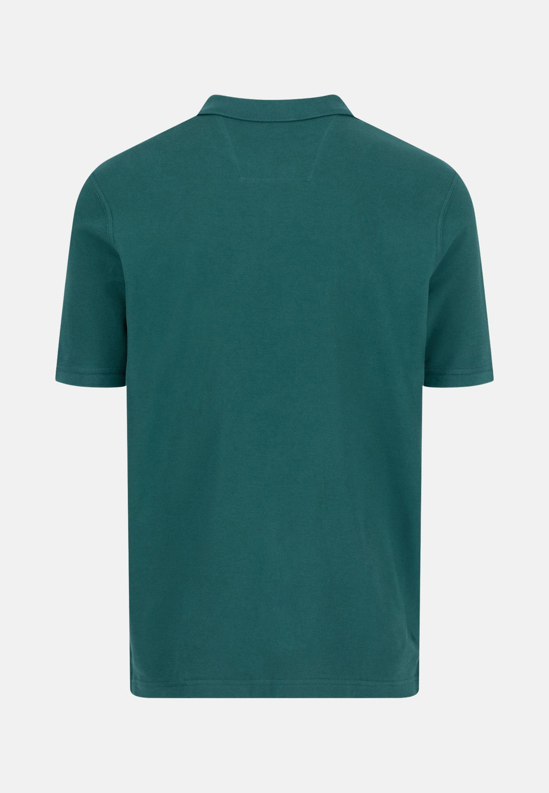 Premium Cotton Polo Shirt Pine Green-Fynch-Hatton UK