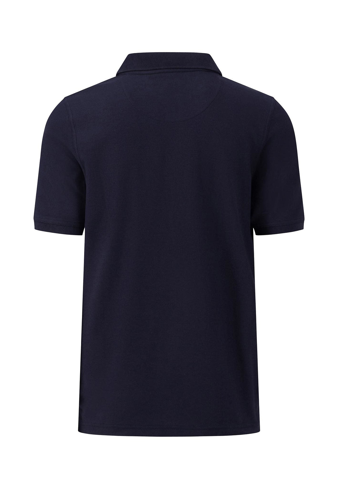 SUPIMA COTTON POLO SHIRT NAVY-Fynch-Hatton UK