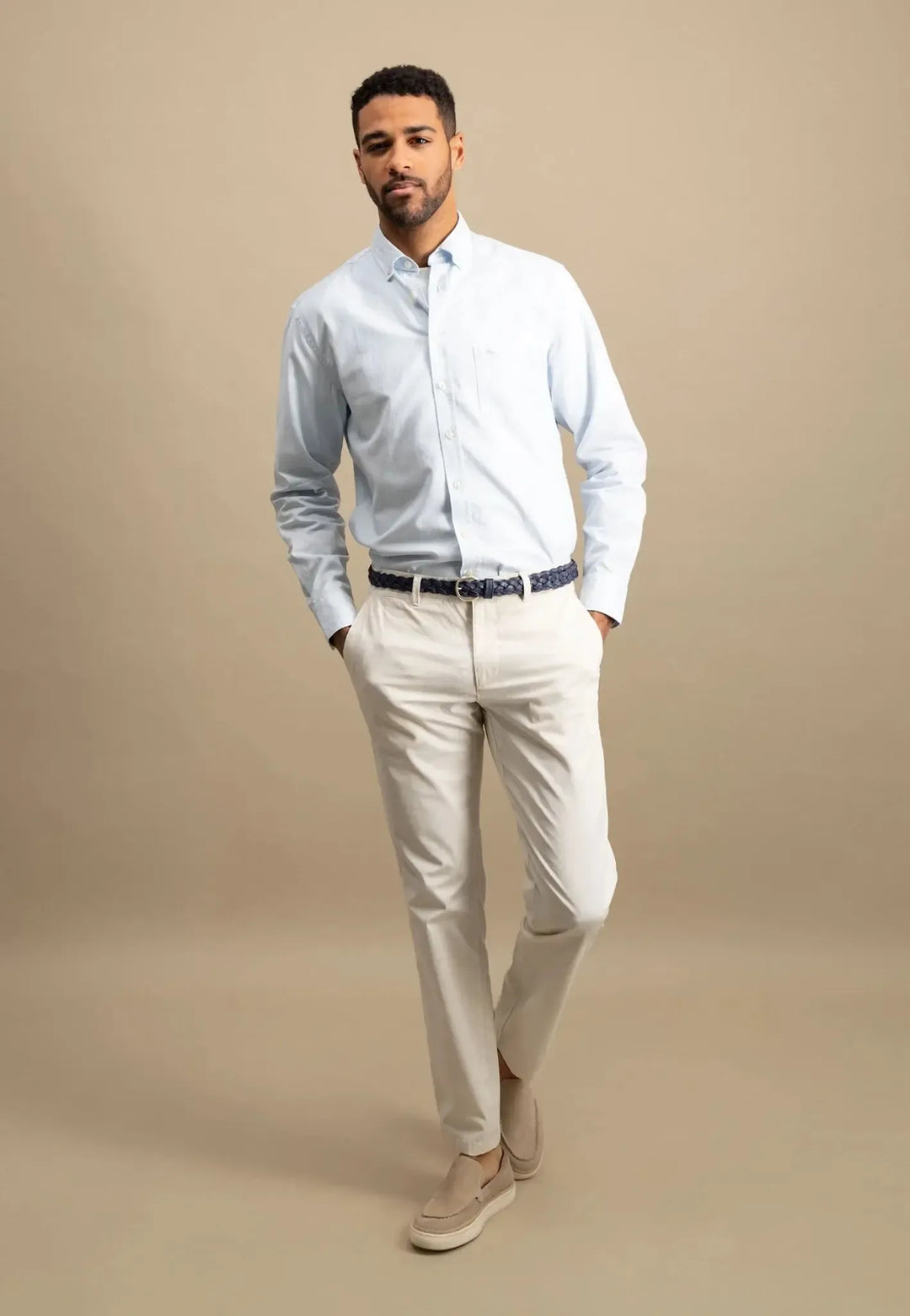 Seasonal Oxford Shirt Summer Breeze-Fynch-Hatton UK