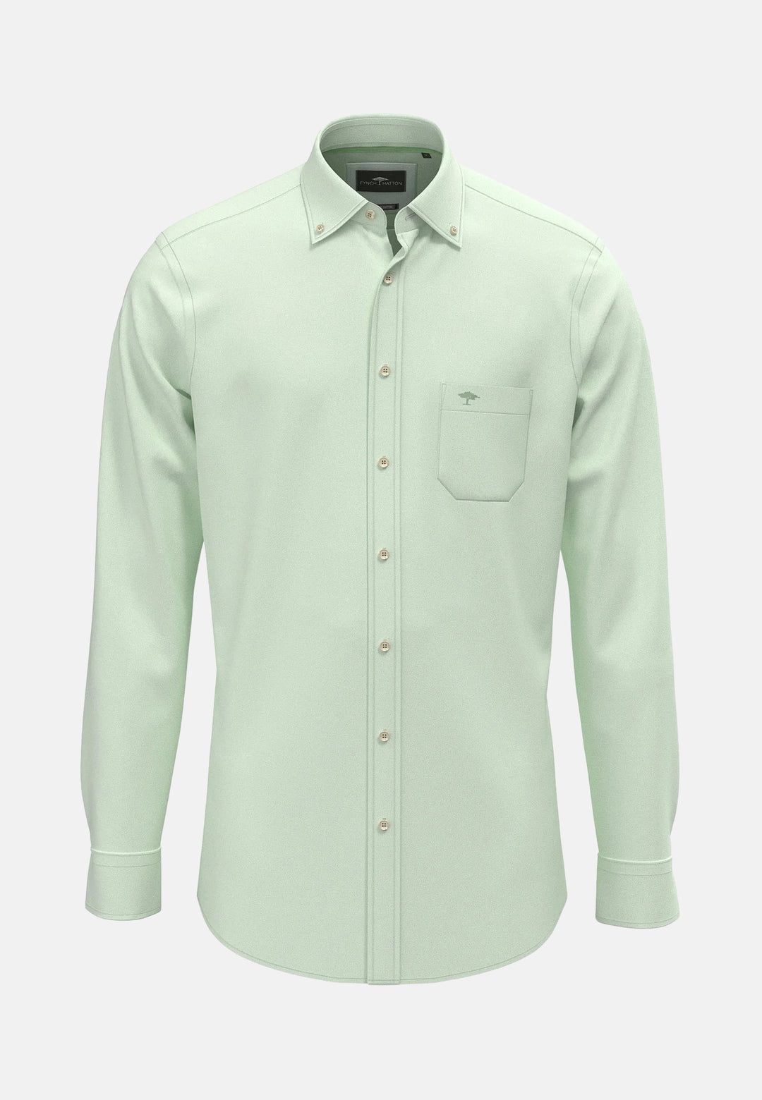 Seasonal Oxford Shirt Turf Green-Fynch-Hatton UK