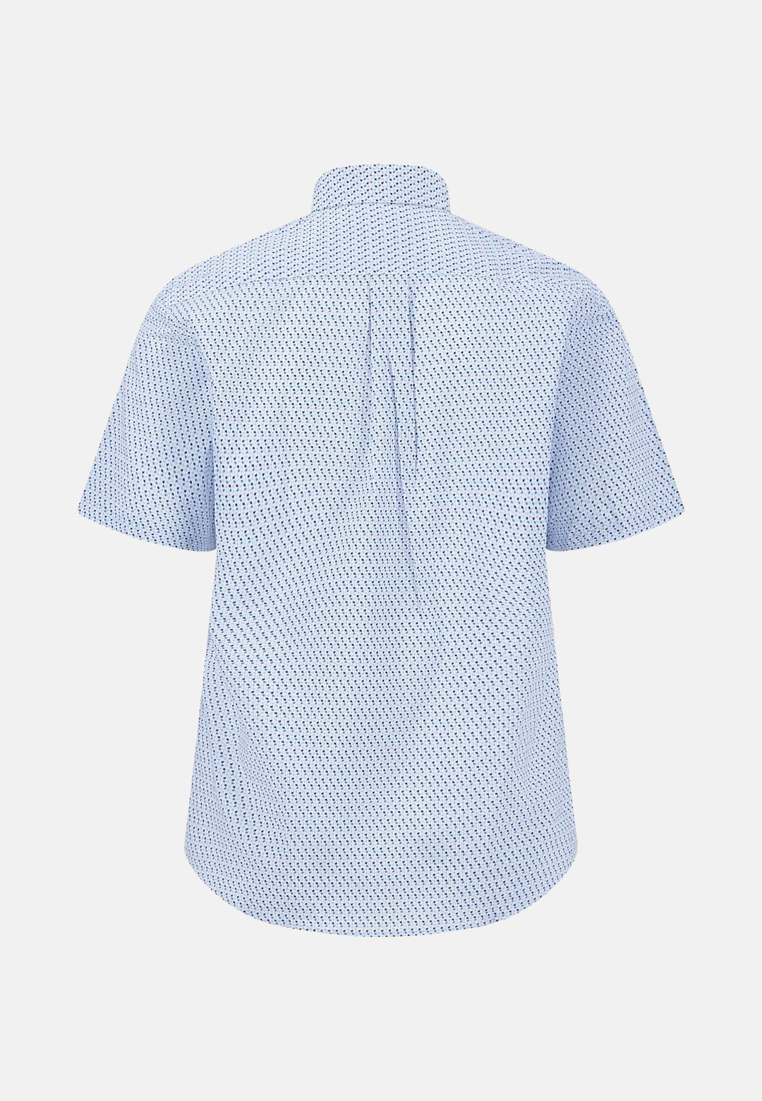 Summer Poplin Print Short Sleeved Shirt Light Peony-Fynch-Hatton UK