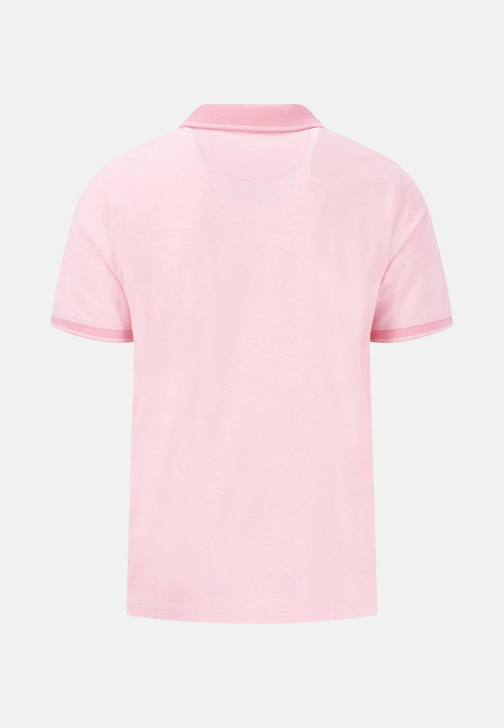 Two Tone Pique Polo Shirt Peony-Fynch-Hatton UK