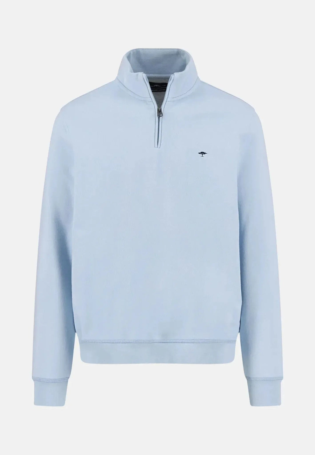 Fynch - Hatton 1/4 Zip Cotton Sweat Summer Breeze 15021351-607-S