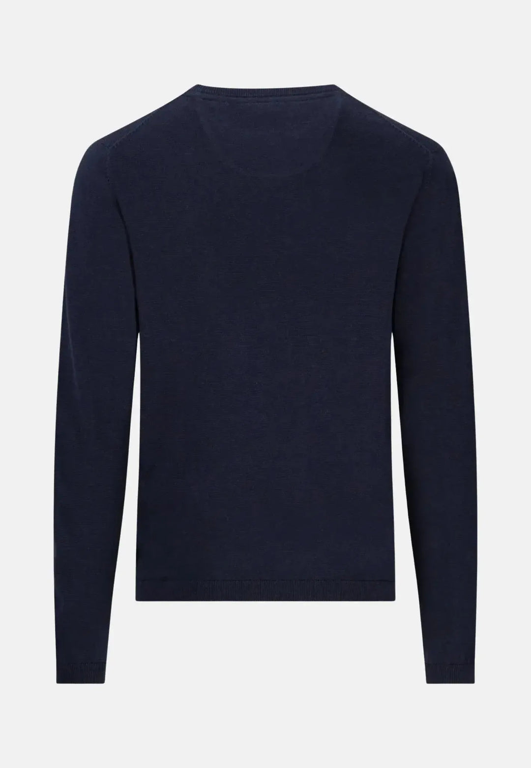fynch-hatton-Air Cotton Crewneck Knit Navy