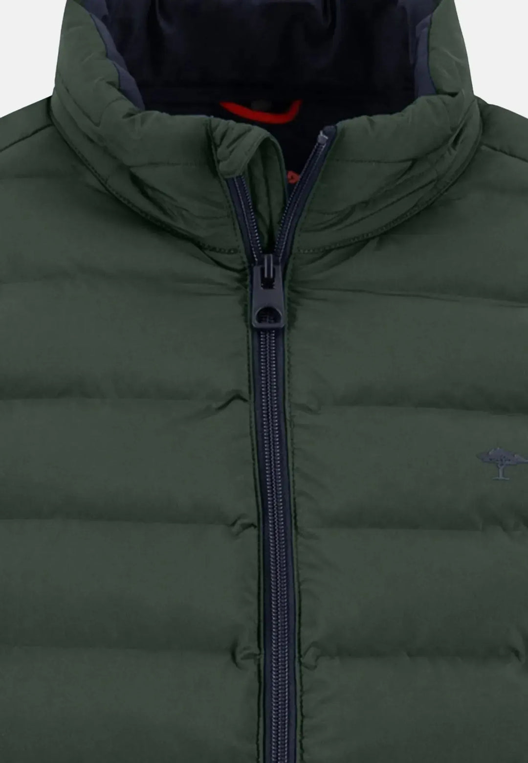 fynch-hatton-Basic Light Weight Gilet Dark Ivy