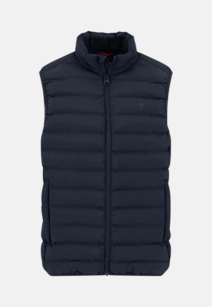 fynch-hatton-Basic Light Weight Gilet Dark Navy
