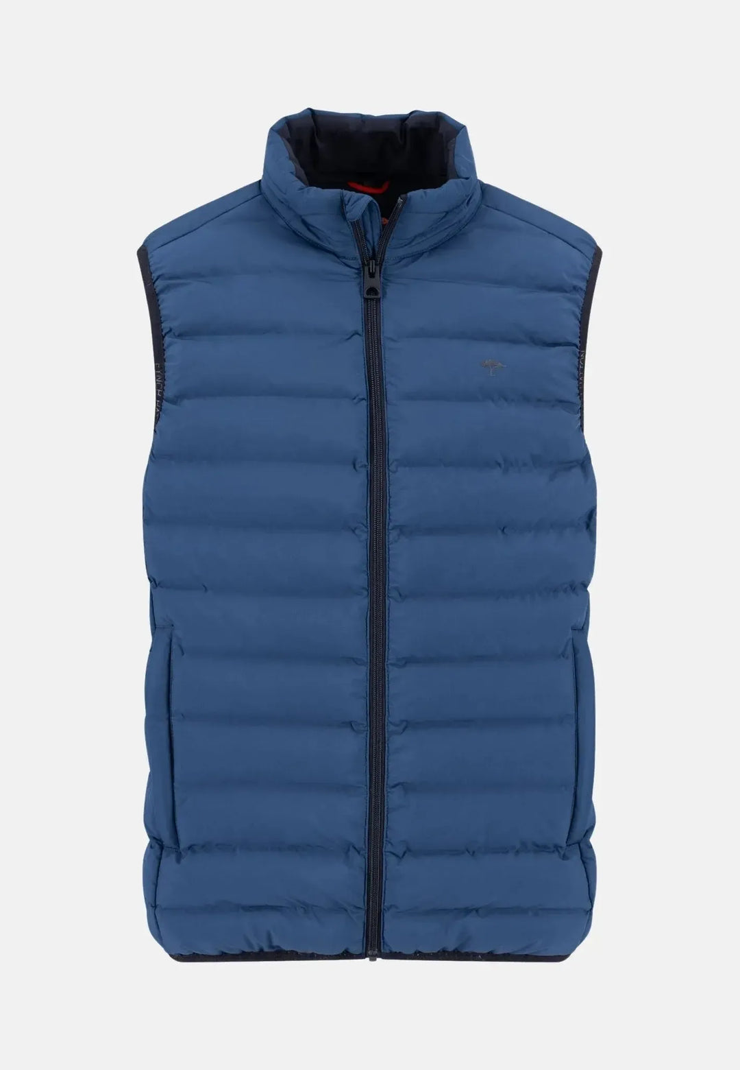 fynch-hatton-Basic Light Weight Gilet Misty Blue