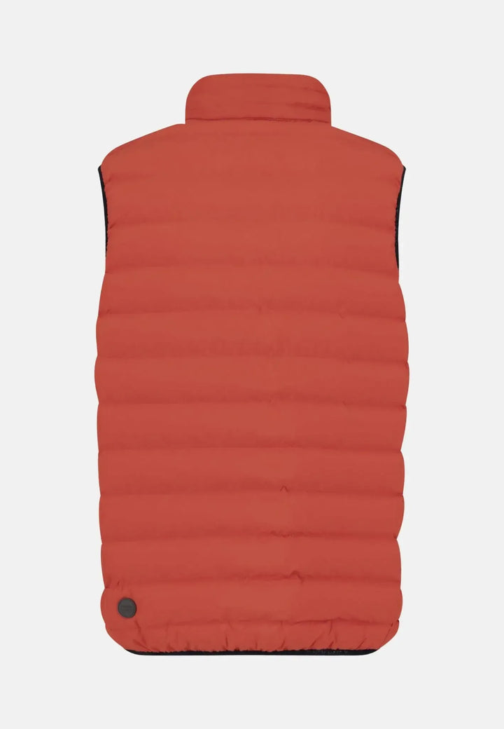 fynch-hatton-Basic Light Weight Gilet Spicy Red