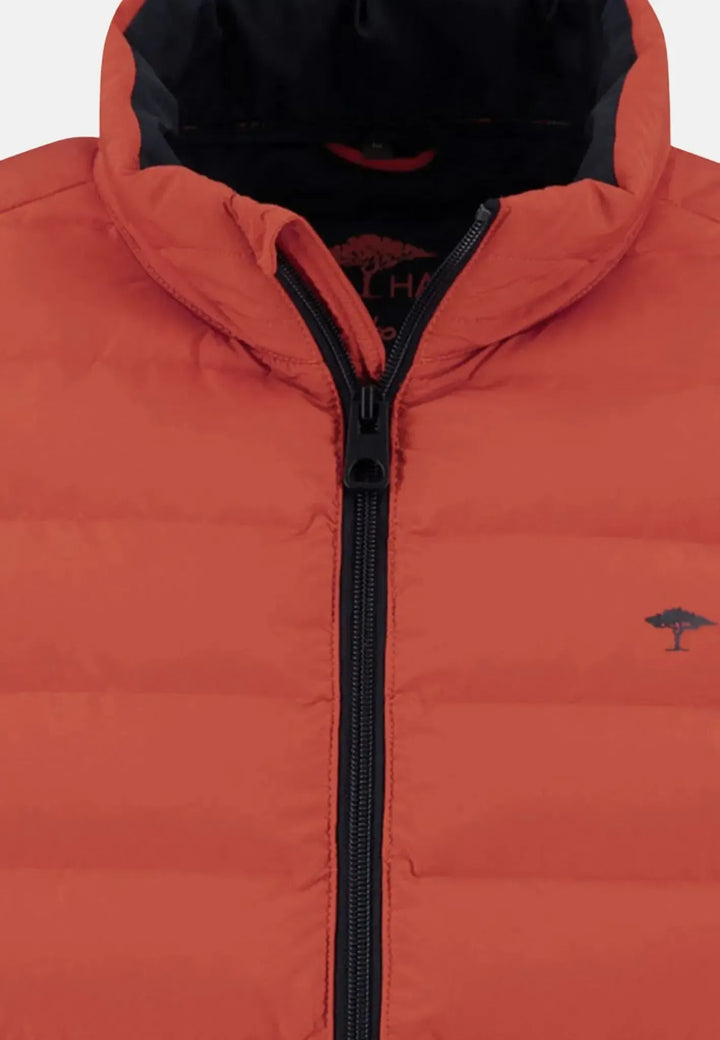 fynch-hatton-Basic Light Weight Gilet Spicy Red