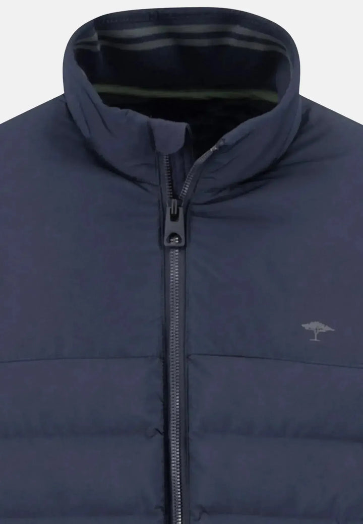 fynch-hatton-Basic Puffer Hybrid Jacket Dark Navy