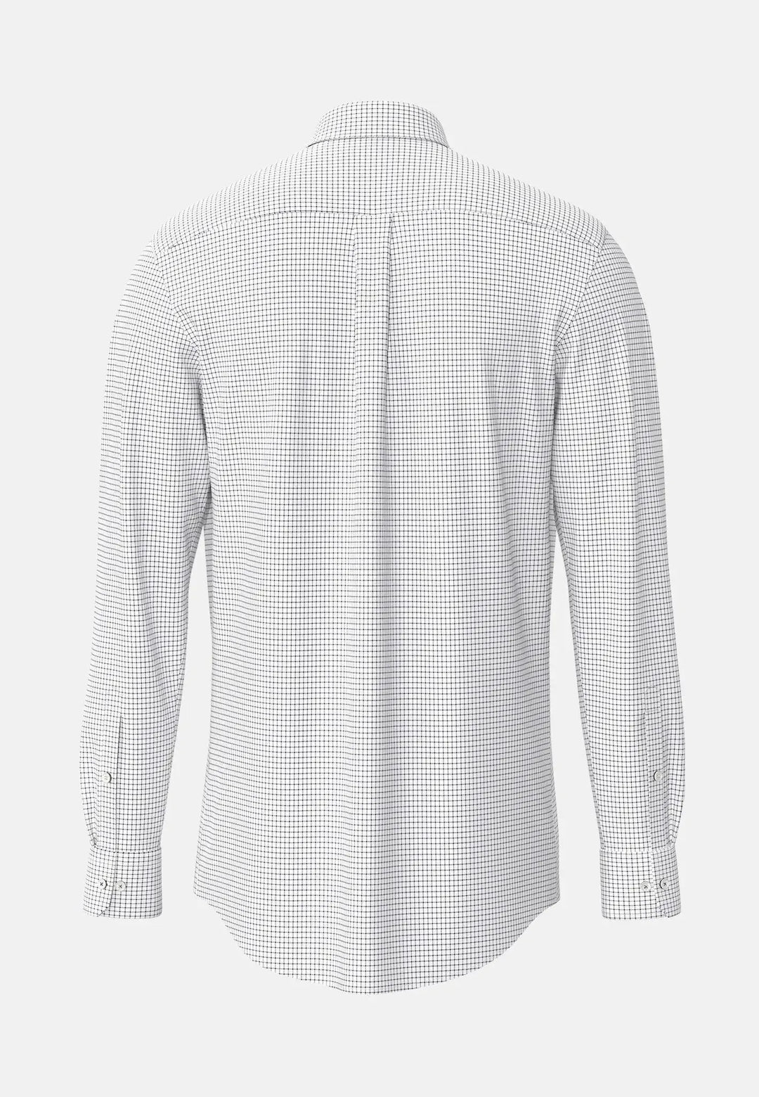 fynch-hatton-Button Down Oxford Shirt Navy Check
