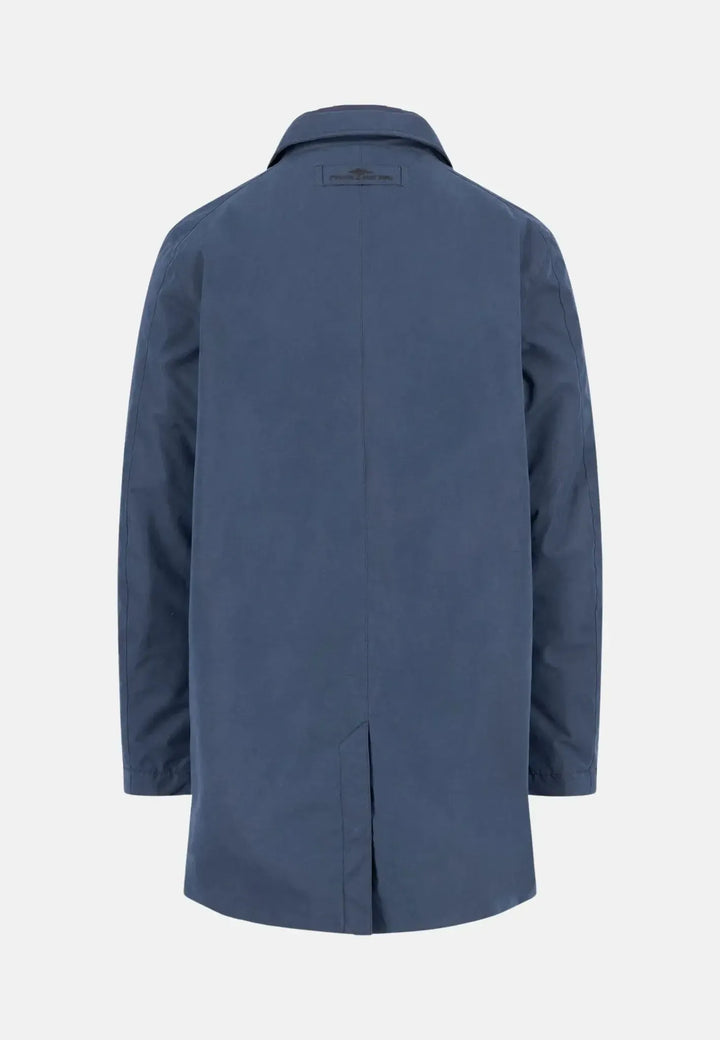 fynch-hatton-Carcoat Jacket Dark Navy