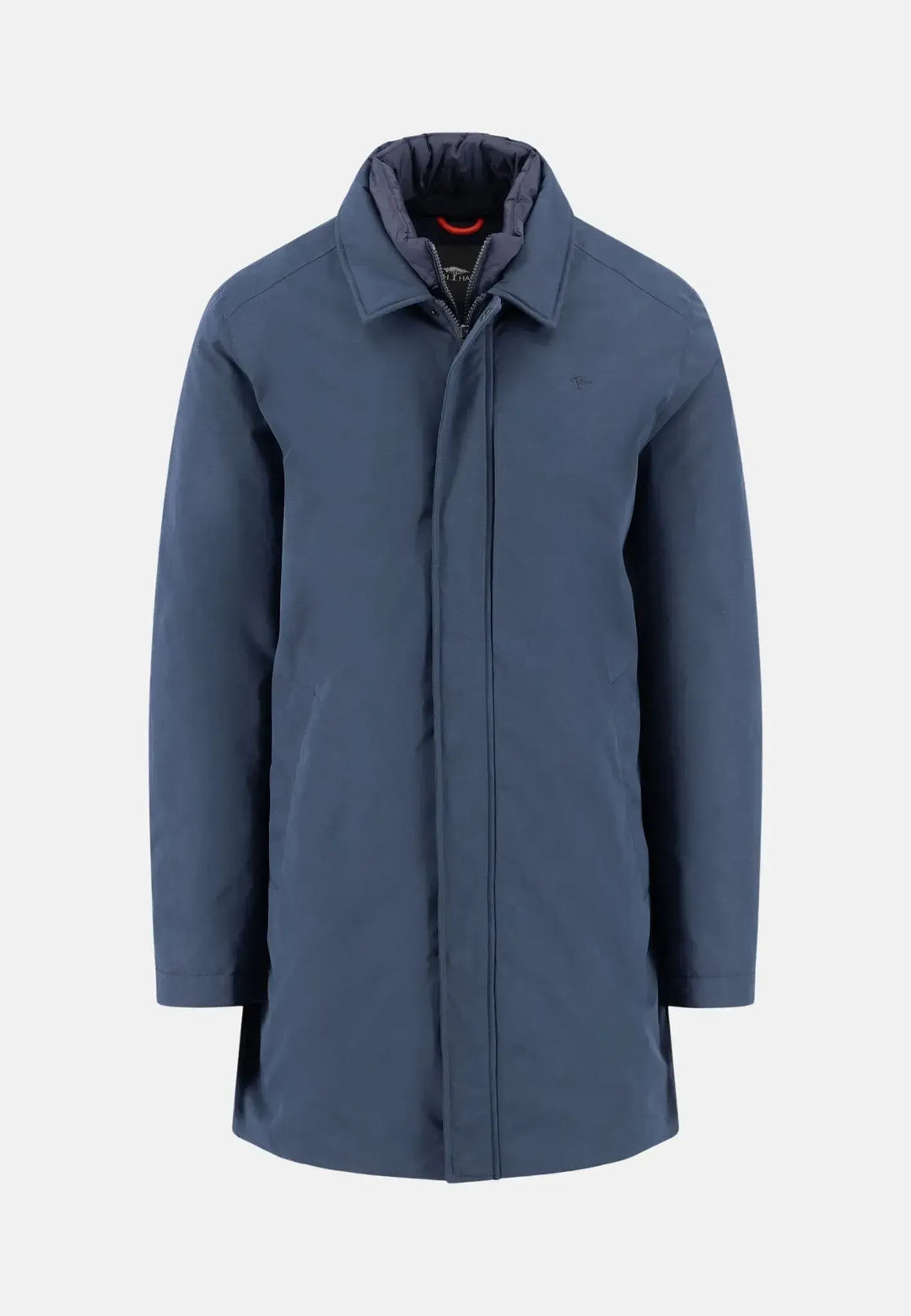 fynch-hatton-Carcoat Jacket Dark Navy