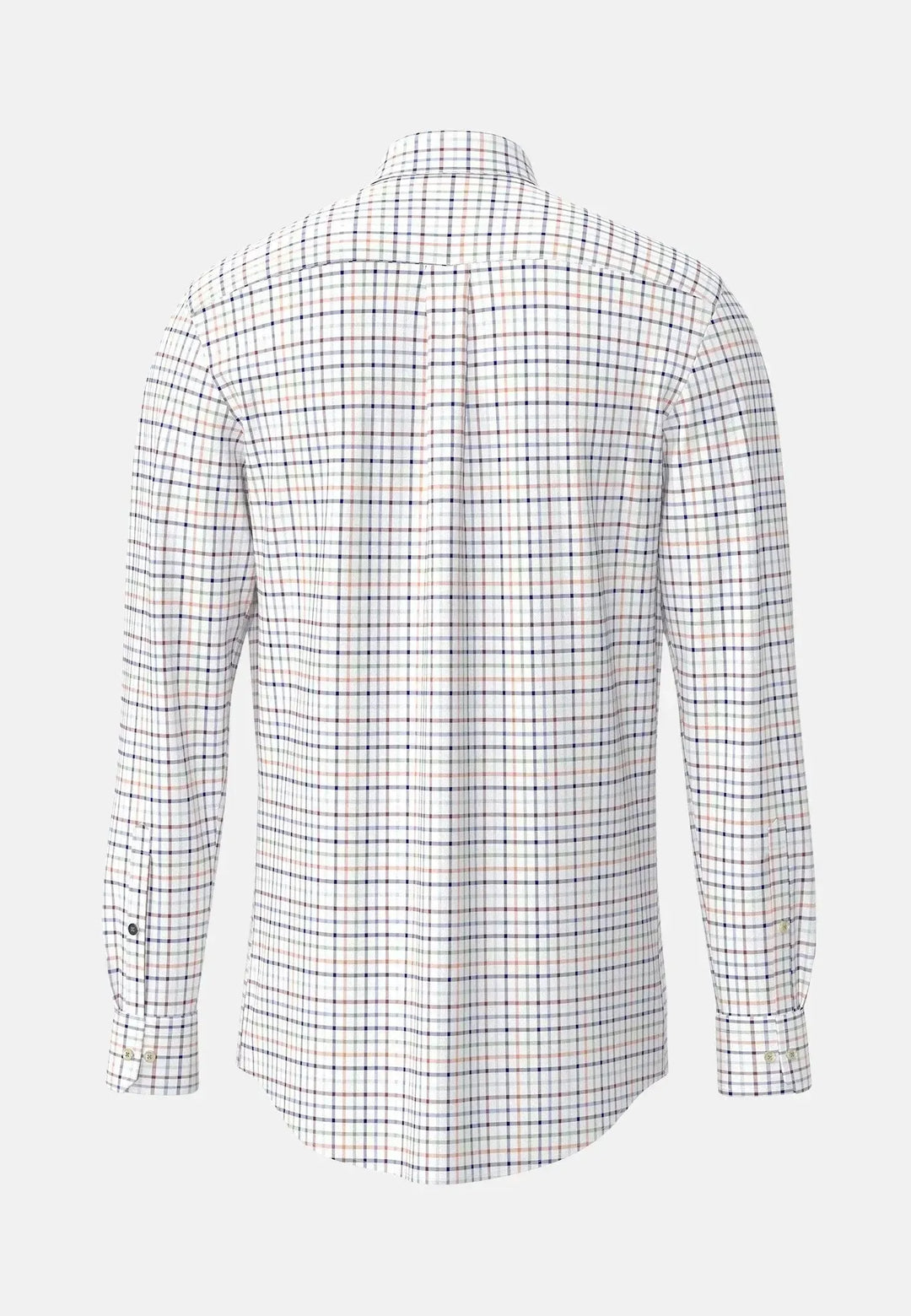 fynch-hatton-Colourful Combi Check B.D. Shirt Berry