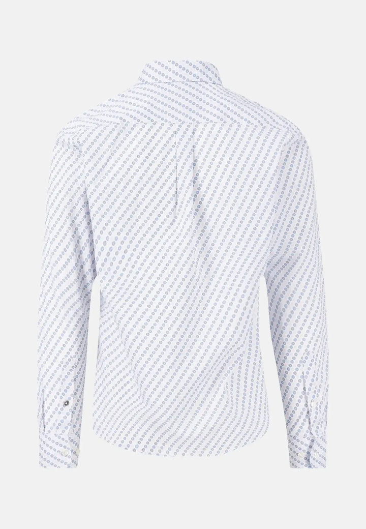 fynch-hatton-Combi Pattern Shirt Peony