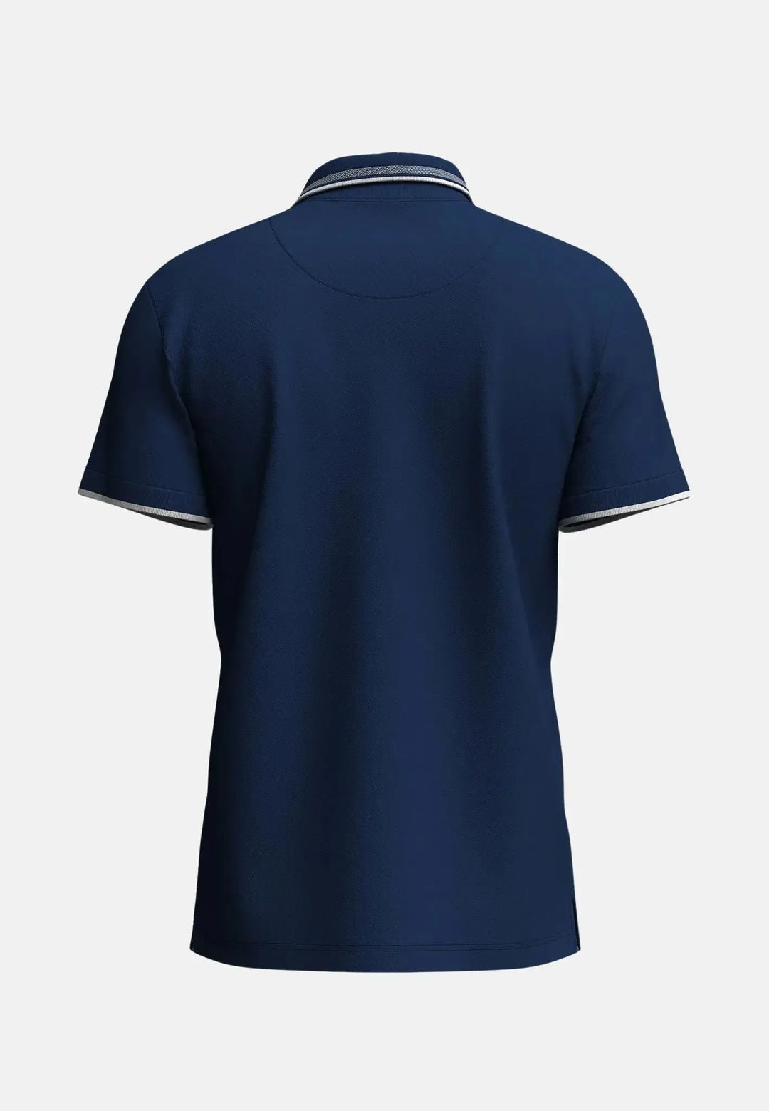 fynch-hatton-Contrast Tipping Polo Shirt Midnight