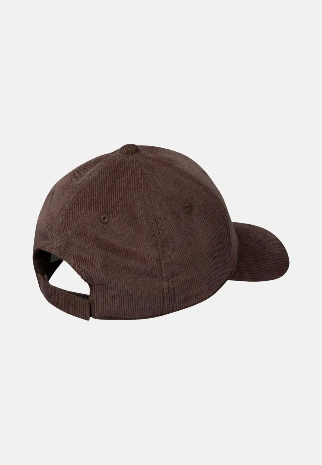 fynch-hatton-Cotton Corduroy Baseball Cap Dark Chocolate