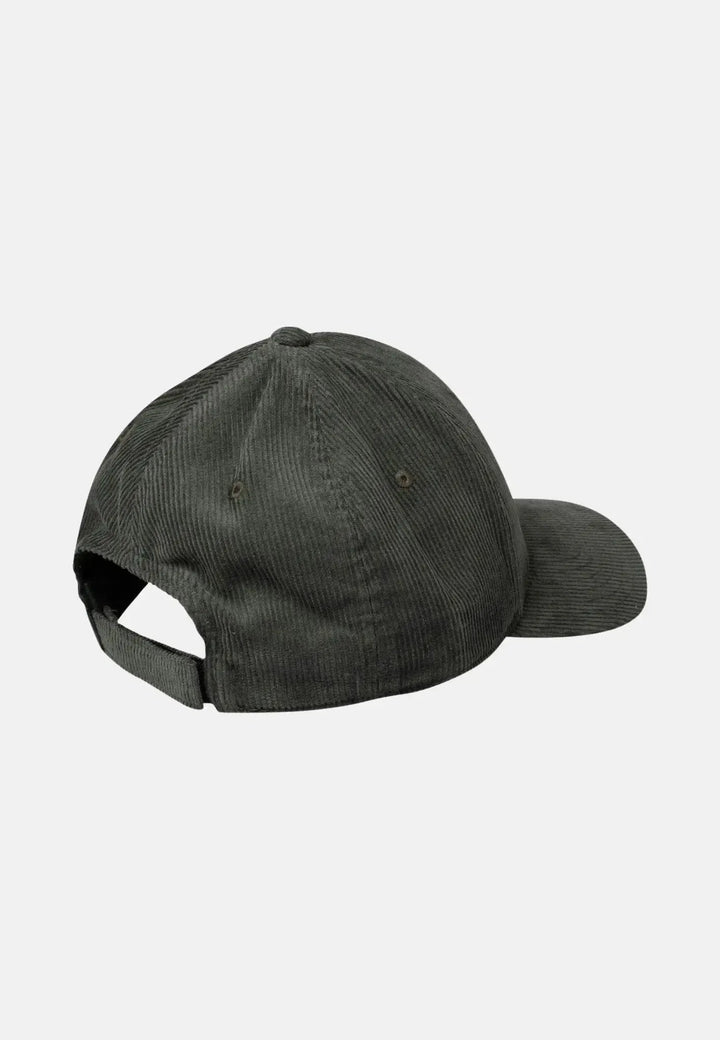 fynch-hatton-Cotton Corduroy Baseball Cap Dark Ivy