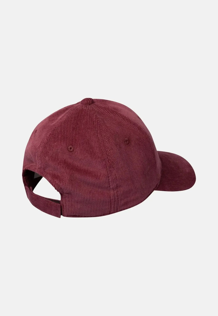 fynch-hatton-Cotton Corduroy Baseball Cap Deep Merlot