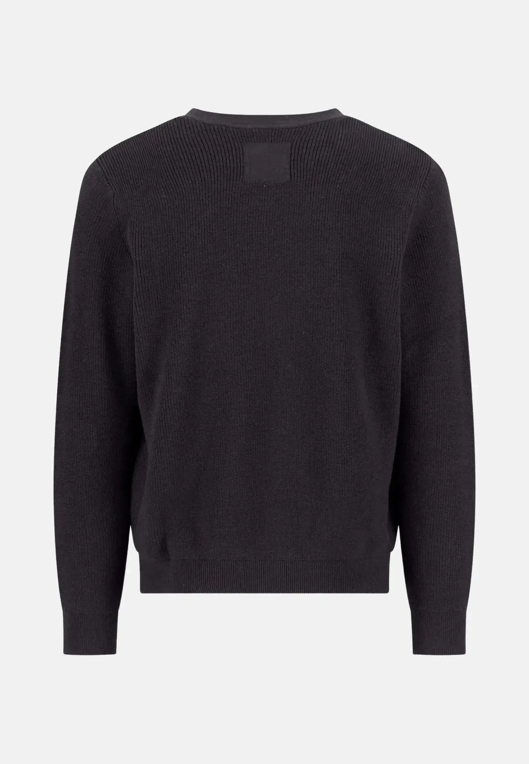 fynch-hatton-Cotton Wool Buttoned Cardigan Charcoal