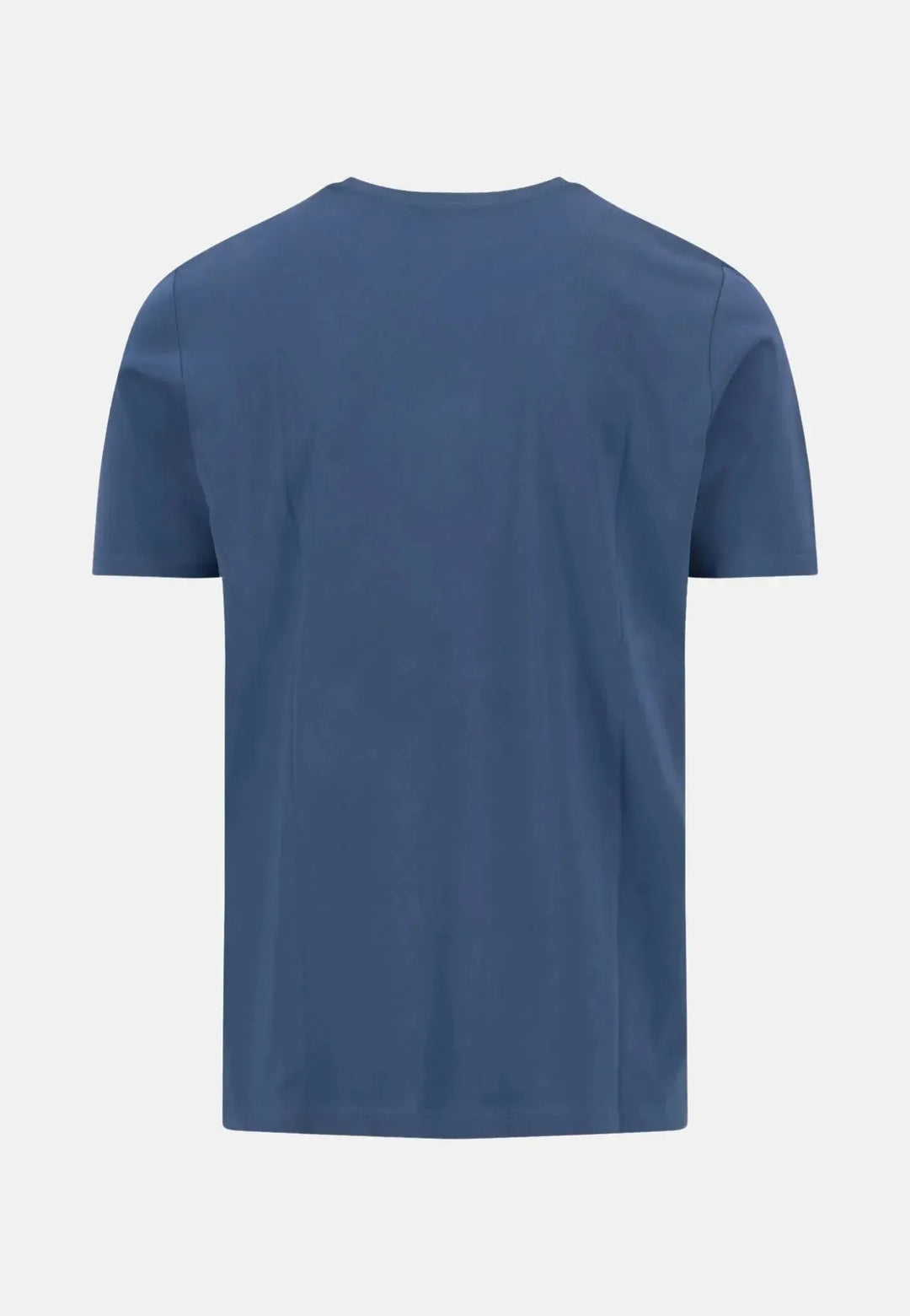 fynch-hatton-Crew Neck T-Shirt Misty Blue