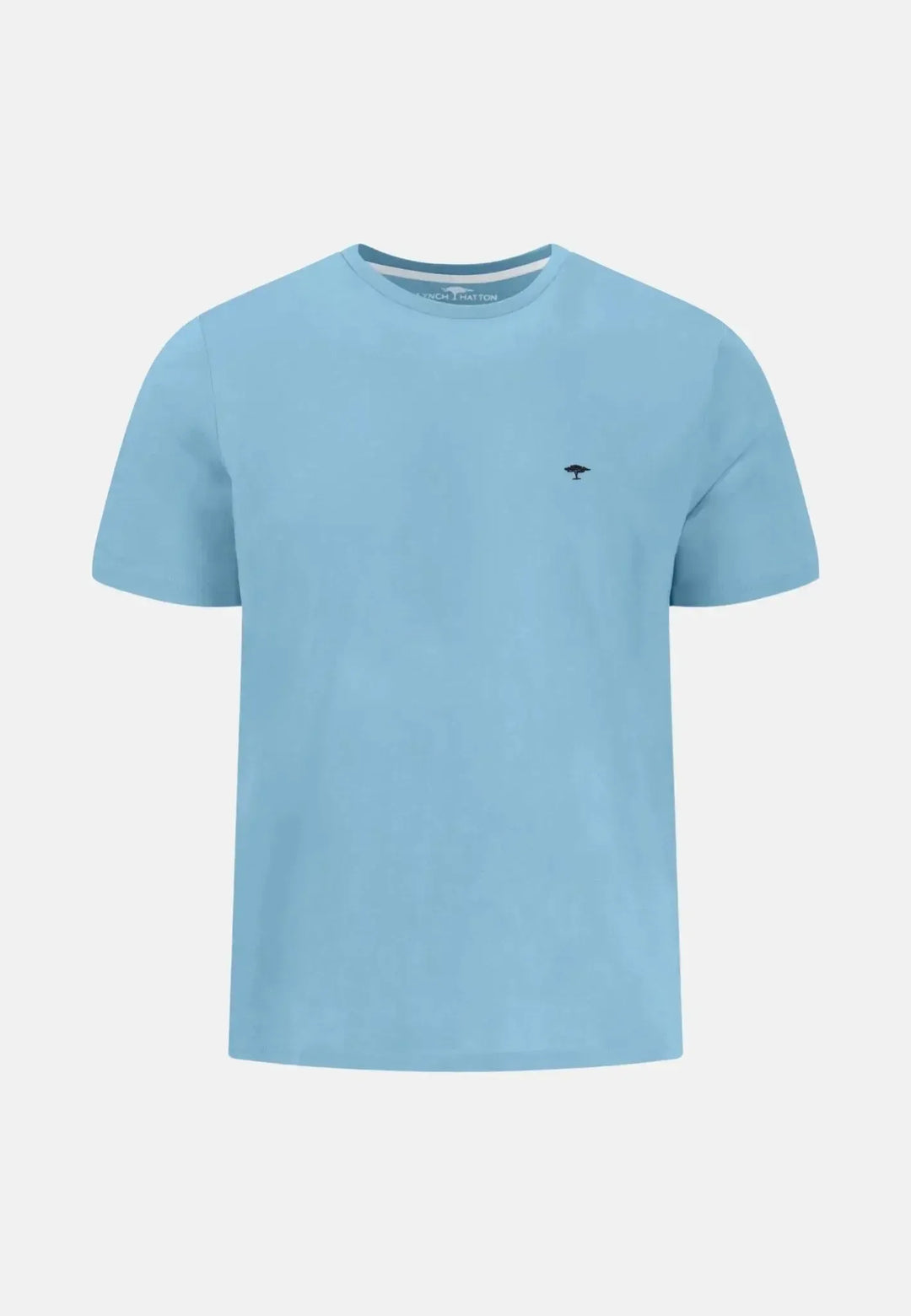 fynch-hatton-Crew Neck T-Shirt Splashy Ocean