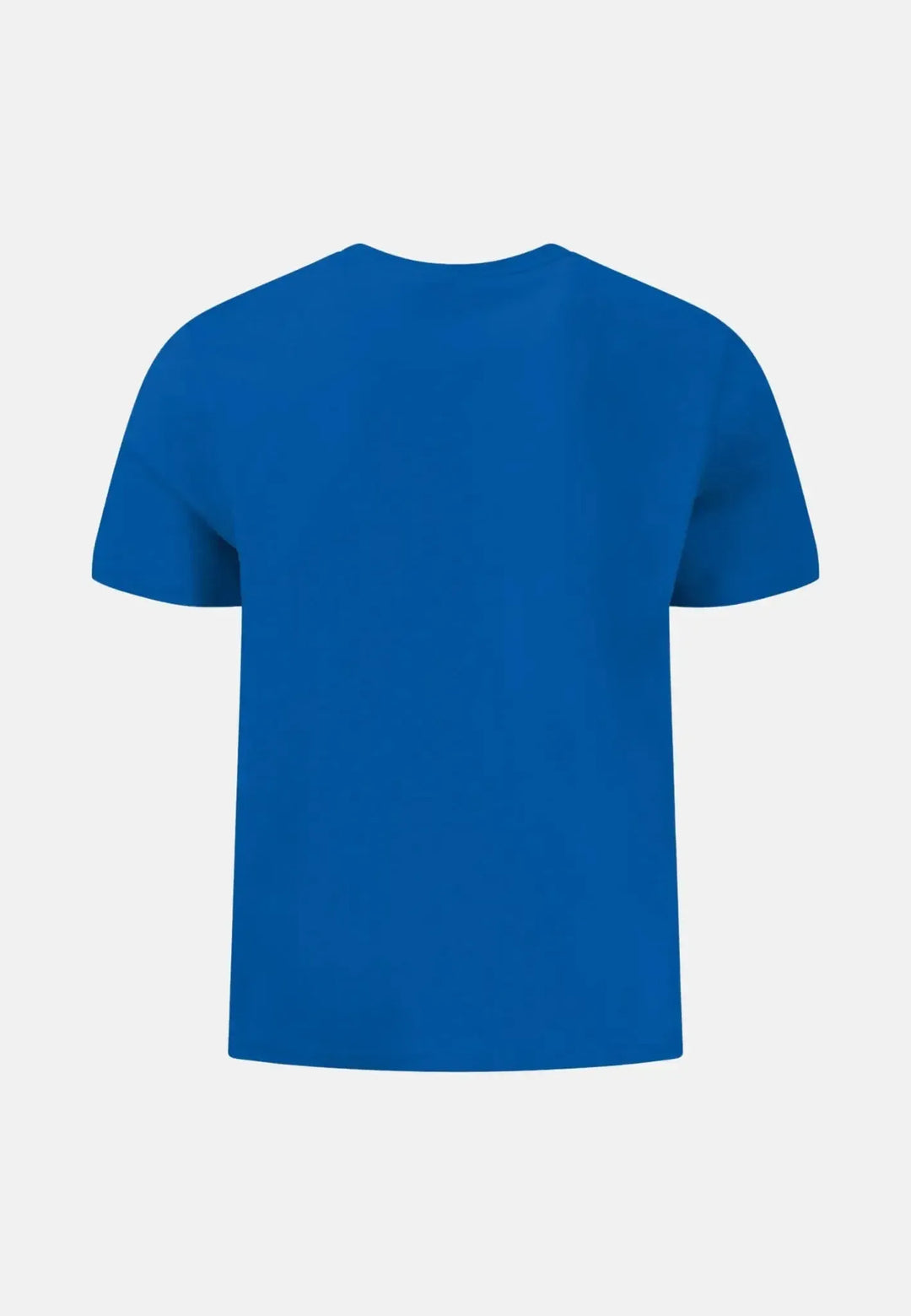 fynch-hatton-Crew Neck T-Shirt Strong Blue