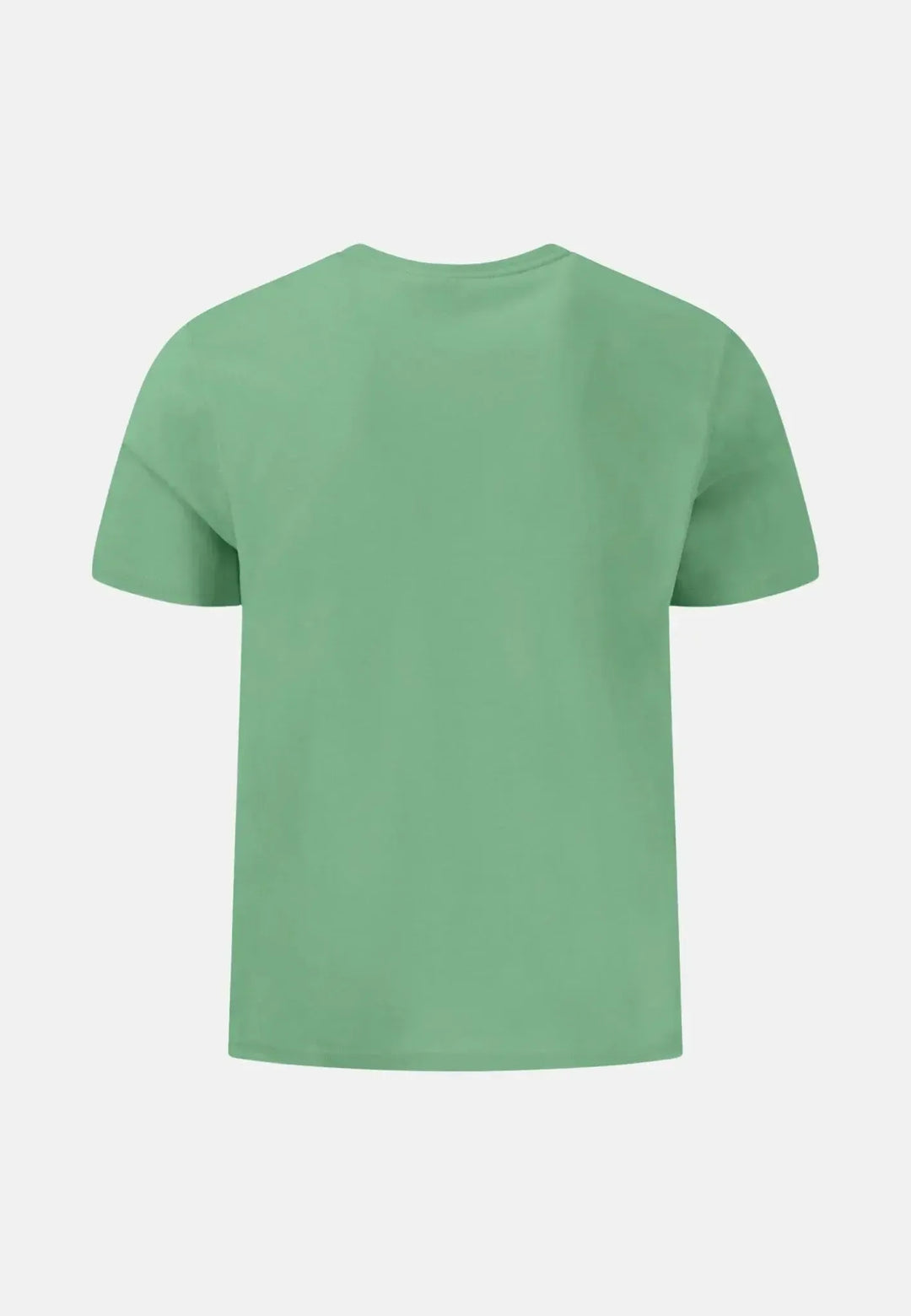 fynch-hatton-Crew Neck T-Shirt Turf Green