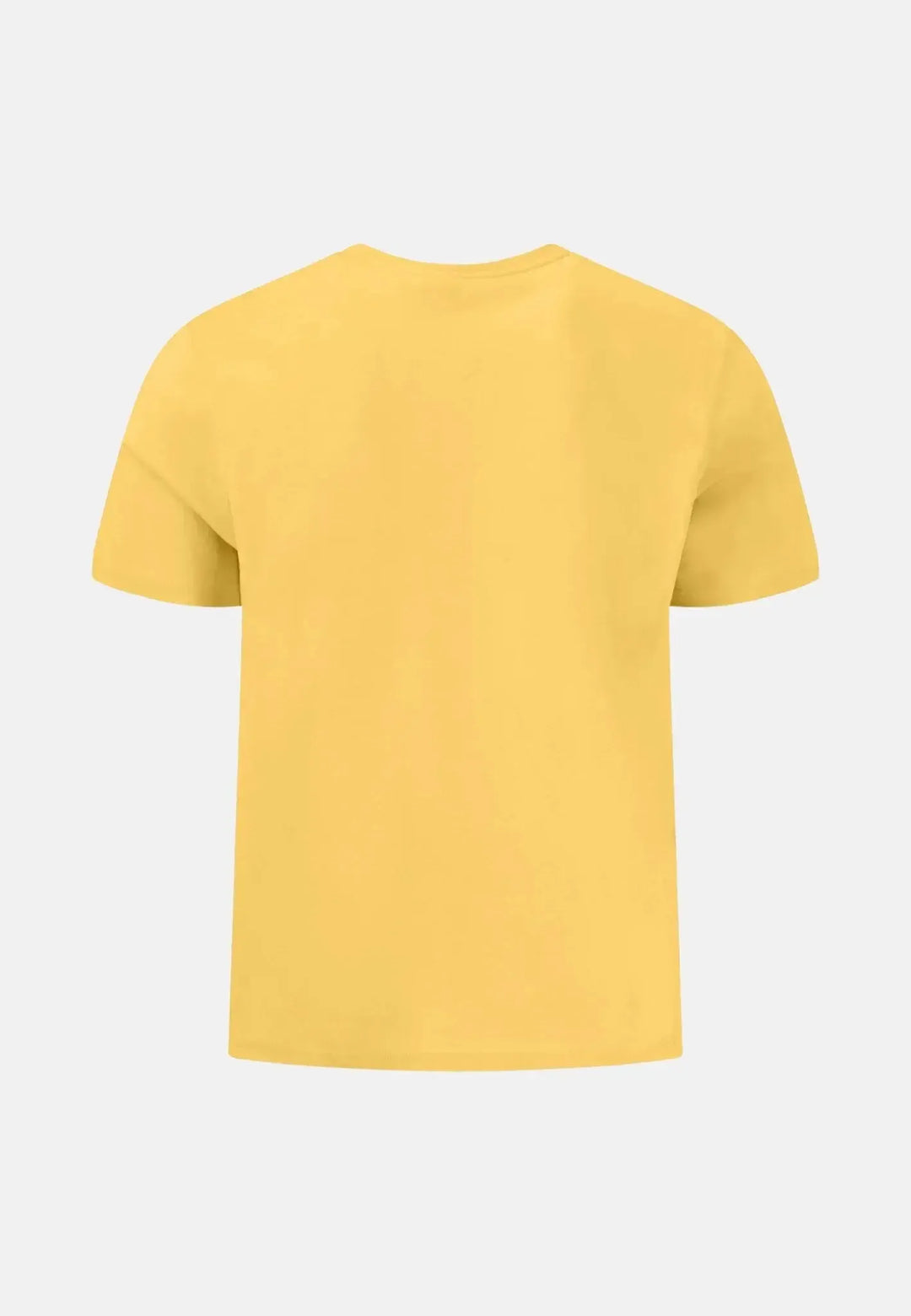 fynch-hatton-Crew Neck T-Shirt Vivid Yellow