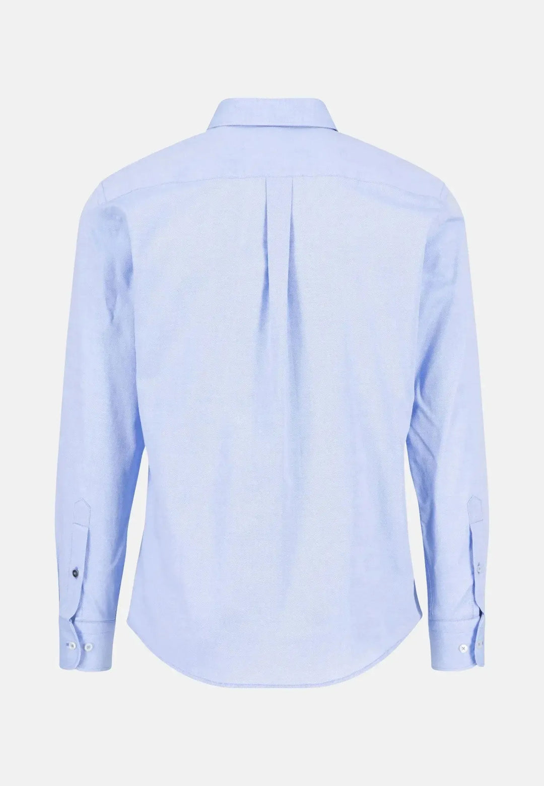fynch-hatton-Essential Textured Dobby Shirt Crystal Blue