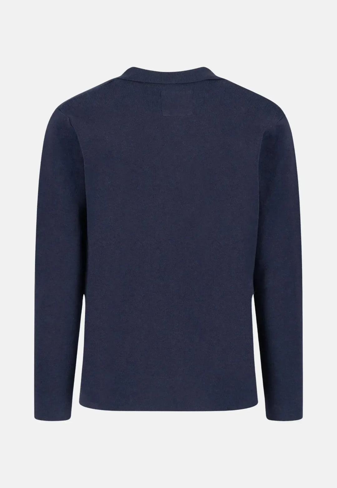 fynch-hatton-Full Needle Cotton Blazer Navy